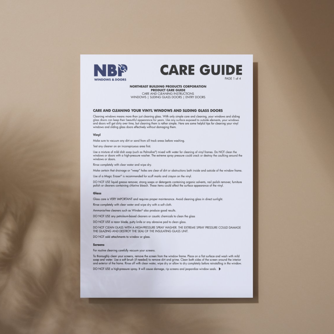 Care Guide Paper Image